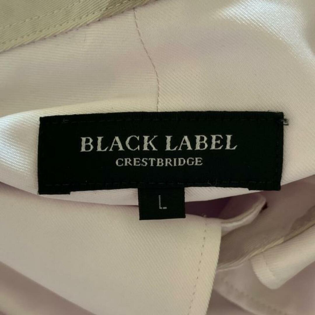 BLACK LABEL CRESTBRIDGE(ブラックレーベルクレストブリッジ)のBLACK LABEL CRESTBRIDGE(ブラックレーベルクレストブリッジ) 長袖シャツ サイズL メンズ - ライトピンク メンズのトップス(シャツ)の商品写真