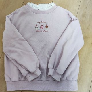 メゾピアノ(mezzo piano)のトレーナー 120センチ女の子 メゾピアノ(Tシャツ/カットソー)