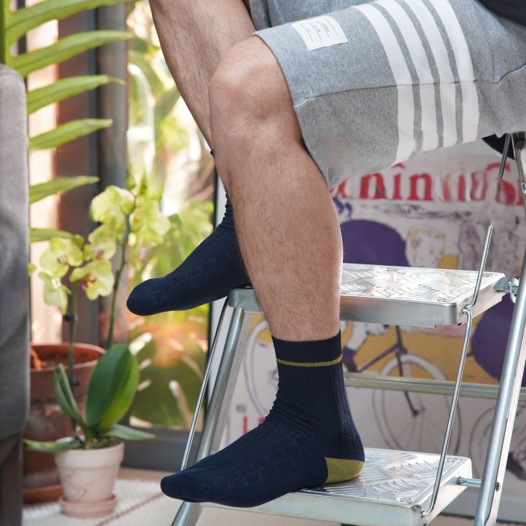 [メンズ 紳士靴下]ms2314 5足組 カジュアル シンプル 履き心地  メンズのレッグウェア(ソックス)の商品写真