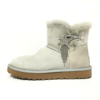 アグ(UGG)のUGG(アグ) ショートブーツ 23 レディース ミニベイリースター 1108930 ライトグレー スター(星) ムートン(ブーツ)