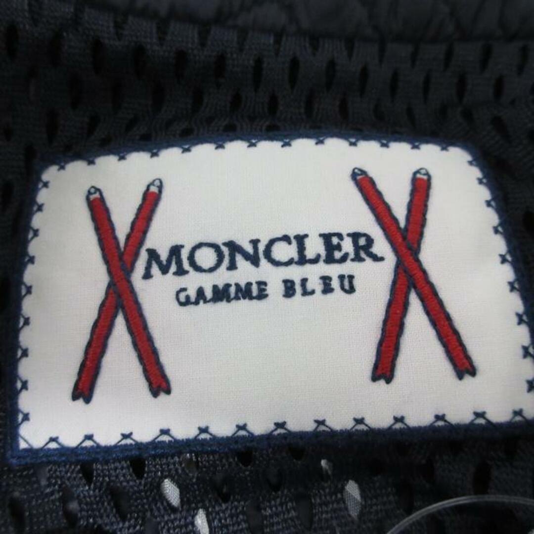 MONCLER(モンクレール)のMONCLER(モンクレール) ブルゾン サイズ4 XL メンズ美品  GIACCA(ジャッカ) ダークネイビー 長袖/キルティング/GAMME BLEU/ジップアップ/春/秋 メンズのジャケット/アウター(ブルゾン)の商品写真