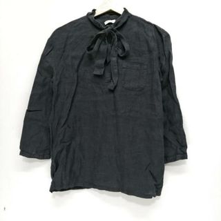 フォグリネンワーク(fog linen work)のfog linen work/FLW(フォグリネンワーク) 長袖シャツブラウス レディース - ダークグレー 麻/プルオーバー(シャツ/ブラウス(長袖/七分))