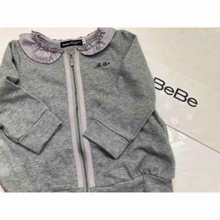 ベベ(BeBe)のBeBe べべ　アウター　ジャンパー　カットソーカーディガン　キッズ女の子　90(ジャケット/上着)