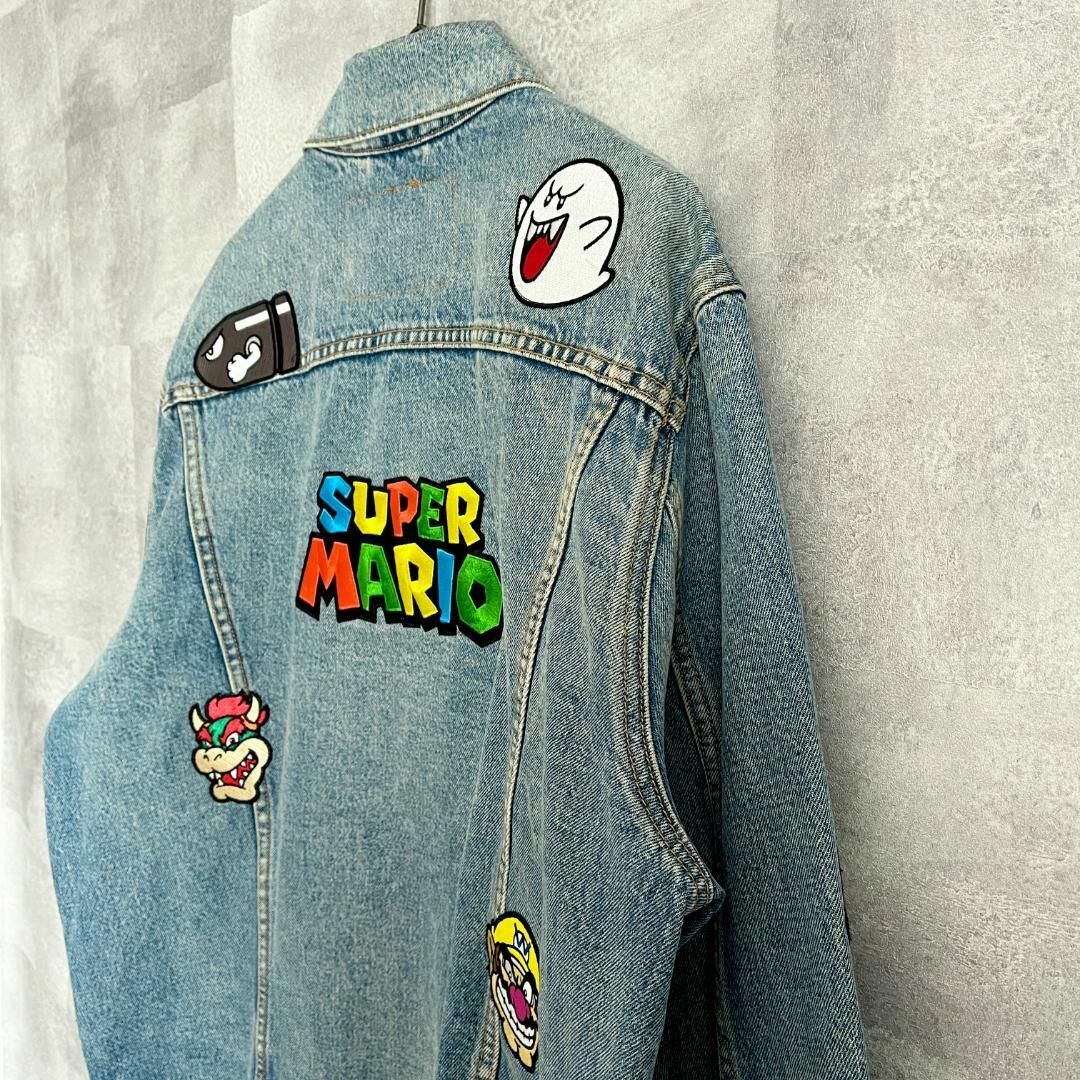 美品★L★Levi’s × スーパーマリオ コラボ Gジャン デニムジャケット