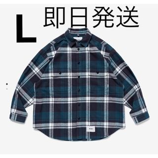 W)taps - Wtaps WCPO 01 / LS / Cotton. Flannel L