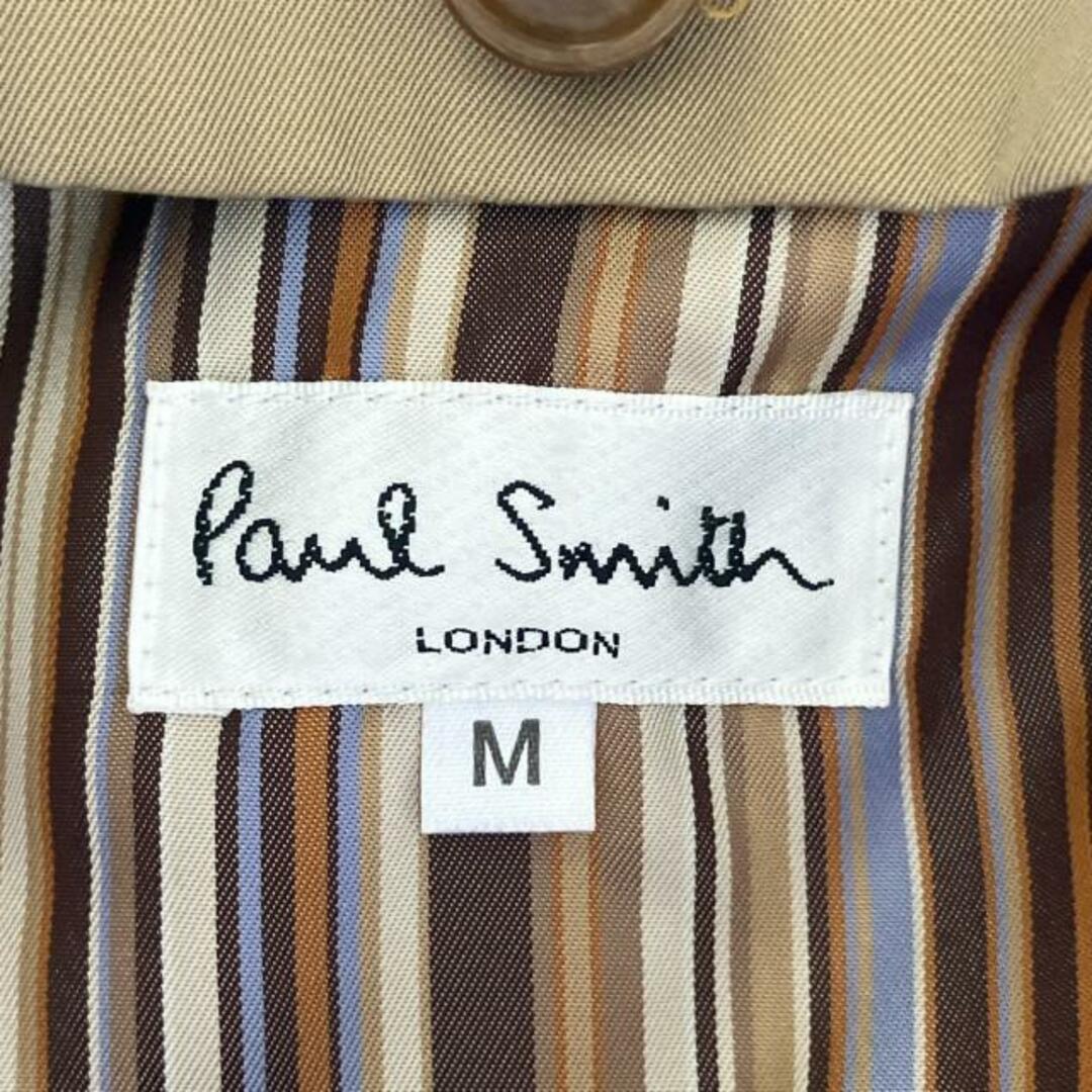 Paul Smith(ポールスミス)のPaulSmith(ポールスミス) トレンチコート サイズM メンズ ベージュ 長袖/冬 メンズのジャケット/アウター(トレンチコート)の商品写真