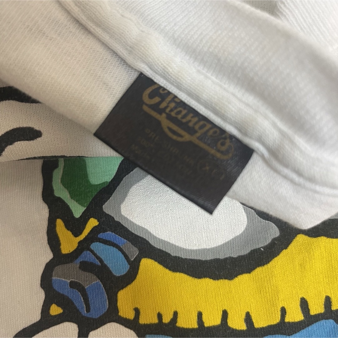 90s USA製 PEANUTS SNOOPY 両面大判プリント tシャツ メンズのトップス(Tシャツ/カットソー(半袖/袖なし))の商品写真