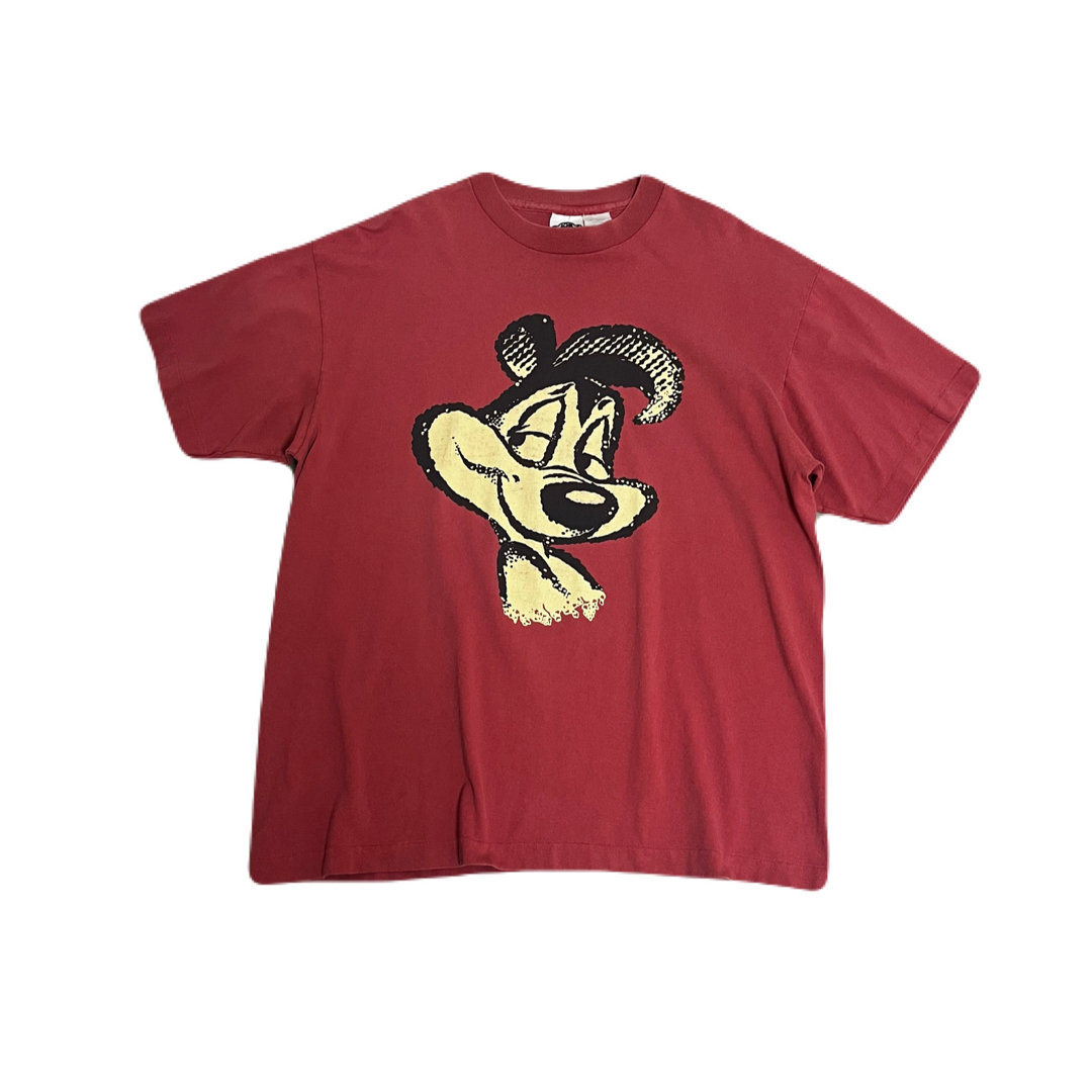 90s USA製 big pepe la pew print T-shirt メンズのトップス(Tシャツ/カットソー(半袖/袖なし))の商品写真