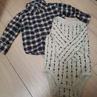 ベビーギャップ(babyGAP)の80サイズ　セット売り(ロンパース)