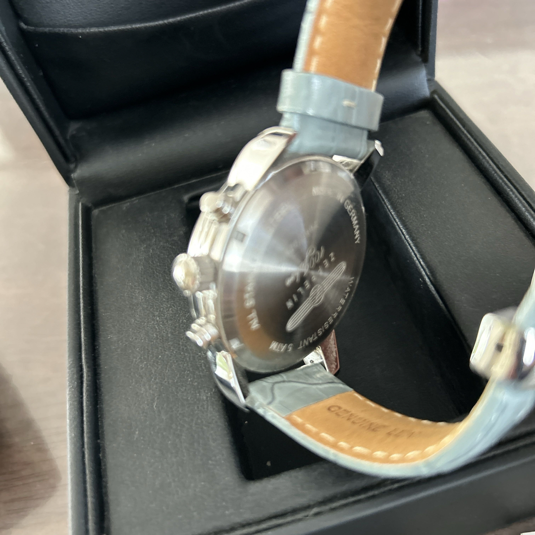 ZEPPELIN(ツェッペリン)のツェッペリン ZEPPELIN76801-GR（100周年記念モデル） メンズの時計(腕時計(アナログ))の商品写真