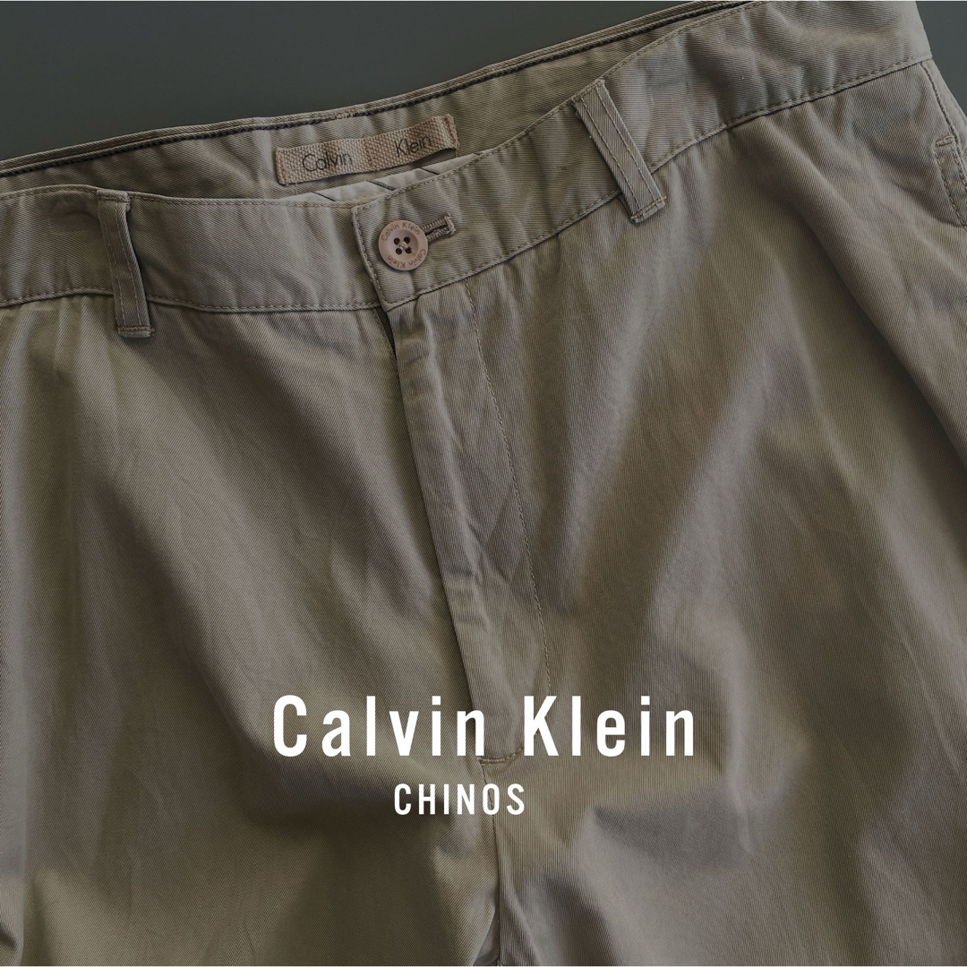 Calvin Klein(カルバンクライン)の古着 カルバンクライン チノパン スラックス calvinklein  w32 メンズのパンツ(チノパン)の商品写真