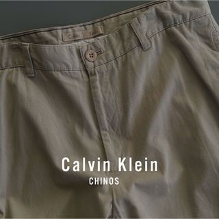 Calvin Klein - 古着 カルバンクライン チノパン スラックス calvinklein  w32