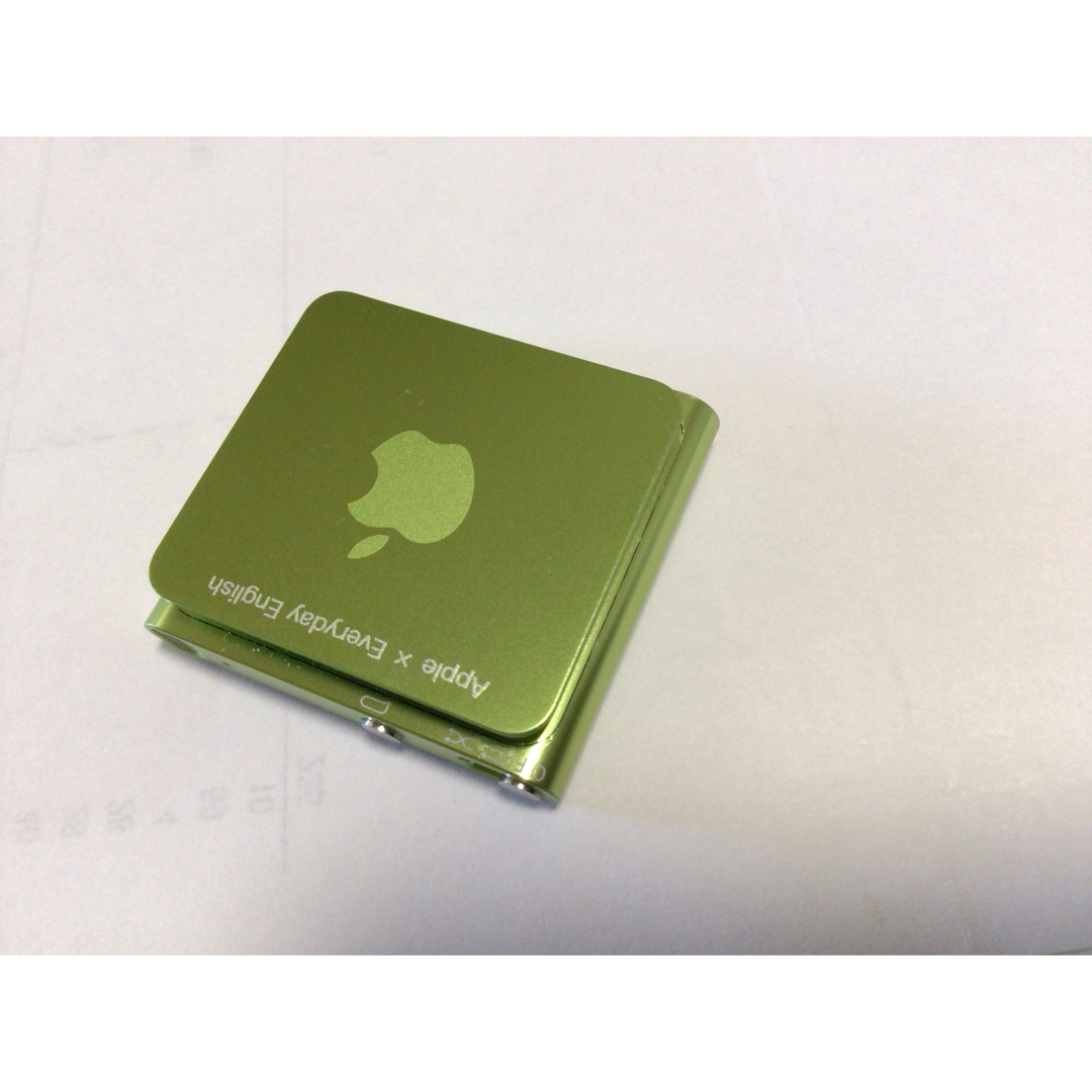 Apple(アップル)のiPod shuffle 4th gene イエローグリーン no.28 スマホ/家電/カメラのオーディオ機器(ポータブルプレーヤー)の商品写真