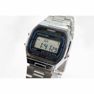 カシオ(CASIO)の【W131-1】動作品 CASIO カシオ デジタル 腕時計 A164W(腕時計(デジタル))