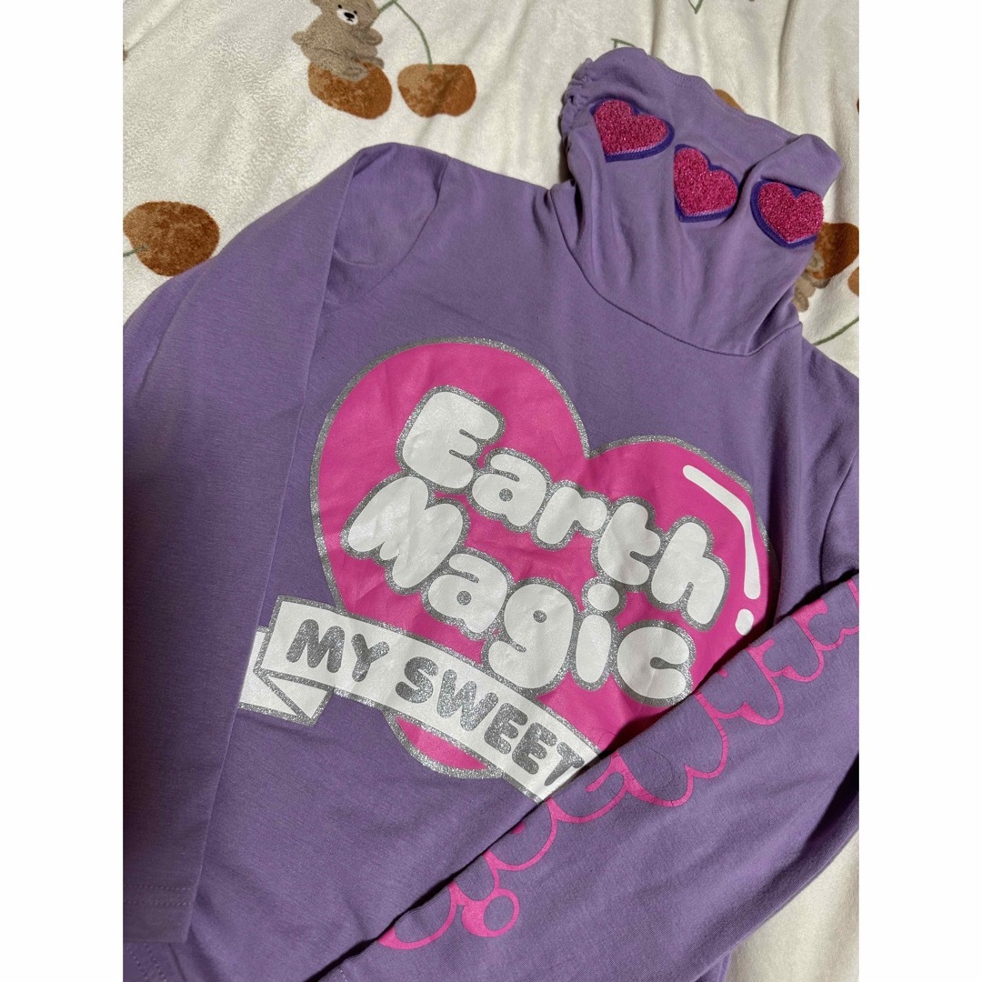 EARTHMAGIC(アースマジック)の10⇒⇒140セット キッズ/ベビー/マタニティのキッズ服女の子用(90cm~)(ジャケット/上着)の商品写真