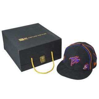 ニューエラー(NEW ERA)の極美品 NEW ERA ニューエラ キャップ CAPTURE THE FLAG 288個限定 Terror Squad限定モデル サイズ7 3/4 ブラック 中古 61990(キャップ)