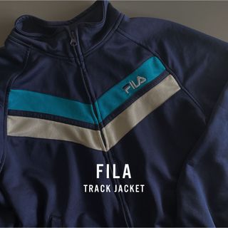 フィラ(FILA)の古着 FILA フィラ トラックジャケット ジャージ レディース adidas(トレーナー/スウェット)