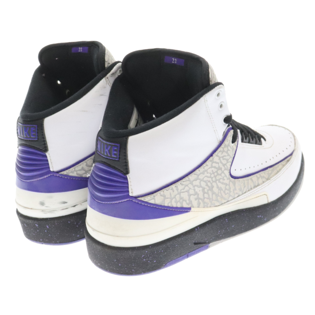 NIKE(ナイキ)のNIKE ナイキ WMNS AIRJORDAN2 RETRO Dark Concord ウィメンズ エアジョーダン2 レトロ ダーク コンコルド ハイカット スニーカー ホワイト US9.5/27.5cm 385475‐153 メンズの靴/シューズ(スニーカー)の商品写真