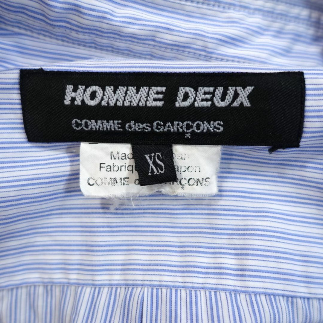 COMME des GARCONS HOMME DEUX(コムデギャルソンオムドゥ)の【良品】コムデギャルソンオムドゥ　数字刺繍シャツ メンズのトップス(シャツ)の商品写真