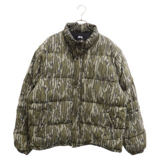 STUSSY - STUSSY ステューシー Mossy Oak Down Puffe モーシー オーク カモ柄 ダウンジャケット グリーン