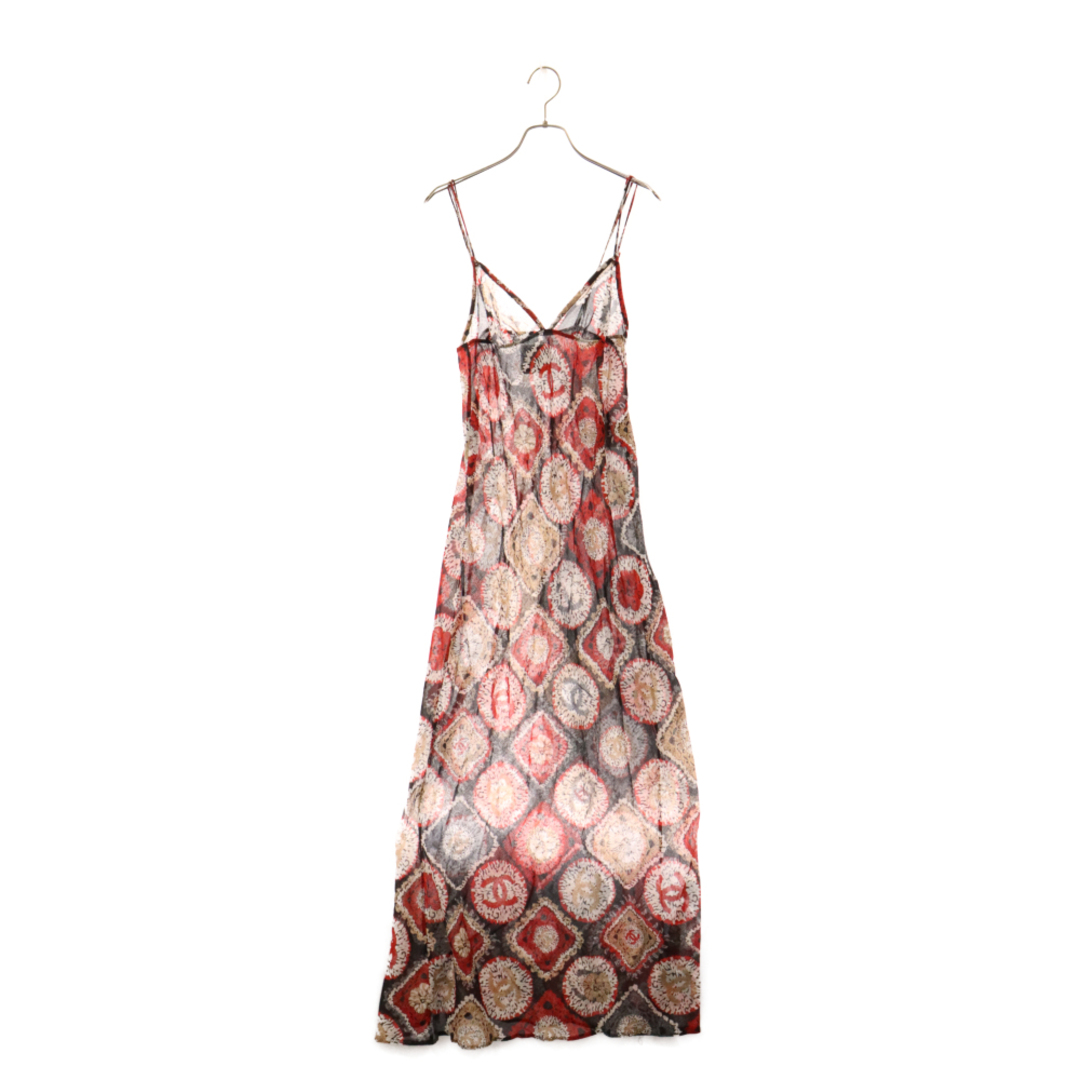 CHANEL - CHANEL シャネル 09SS ViNTAGE CAMELLIA CC LOGO MAXI BUSTIER DRESS カメリア CC ロゴ マキシ ビスチェドレス レディースマルチ P35862V25857