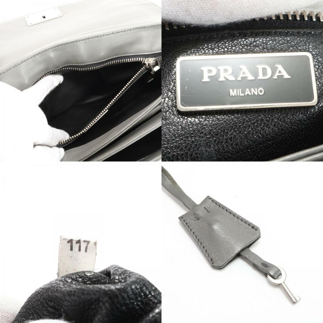 PRADA - 極美品 プラダ ギャランティカード付 1BD008 レザー 2WAY PRADA - 極美品 プラダ ギャランティカード付 1BD008 レザー 2WAY