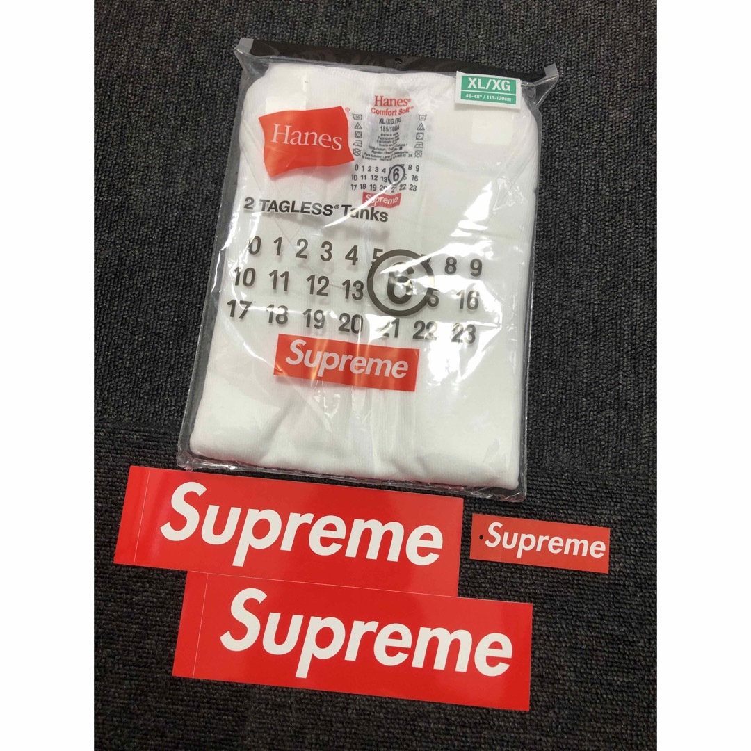 Supreme(シュプリーム)の新品 Supreme Margiela Hanes TaglessTankTop メンズのトップス(タンクトップ)の商品写真