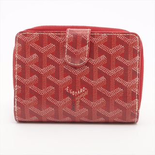 GOYARD - 美品 ゴヤール チュイルリー 二つ折り 財布 コンパクト ウォレット ラウンドファスナー レザー 本革 メンズ レディース EEM V41-3