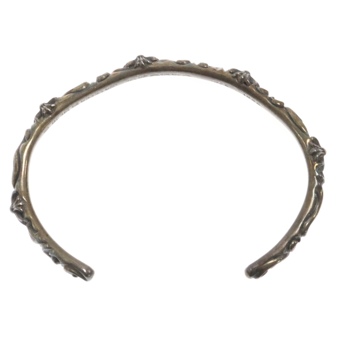 Chrome Hearts(クロムハーツ)のCHROME HEARTS クロムハーツ BANGLE SCROLL/スクロールバンド シルバーブレスレット バングル メンズのアクセサリー(バングル/リストバンド)の商品写真