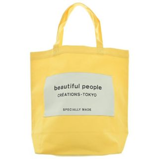 ビューティフルピープル(beautiful people)のbeautiful people ビューティフルピープル トートバッグ - 黄 【古着】【中古】(トートバッグ)