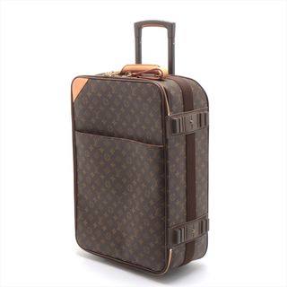 ルイヴィトン(LOUIS VUITTON)のルイヴィトン モノグラム ペガス 55 M23294 レザー スーツケース キャリーケース バッグ 出張 旅行 トランク A4 メンズ EEM V45-8(トラベルバッグ/スーツケース)