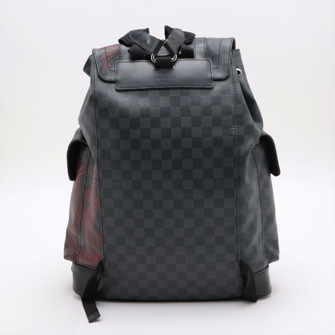 LOUIS VUITTON(ルイヴィトン)の極美品 ルイヴィトン ダミエ グラフィット クリストファー ネメス PM N41379 リュックサック バックパック バッグ メンズ EEM V46-6 メンズのバッグ(バッグパック/リュック)の商品写真