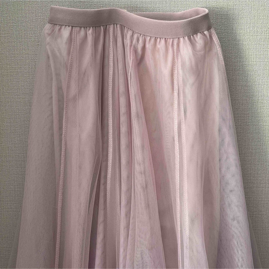シフォンスカート　ロング レディースのスカート(ロングスカート)の商品写真