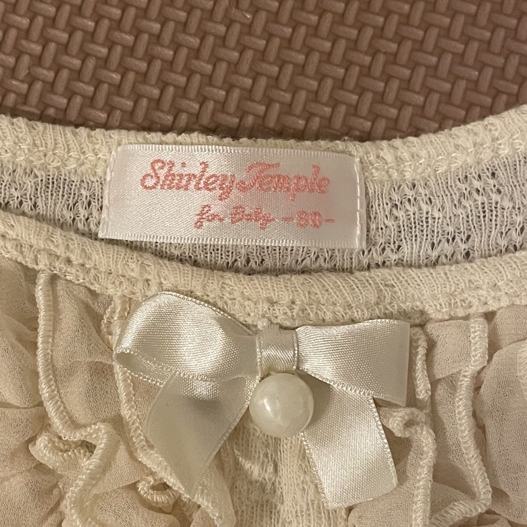 Shirley Temple(シャーリーテンプル)のシャーリーテンプル　Shirley Temple　トップス　長袖　ブラウス　80 キッズ/ベビー/マタニティのベビー服(~85cm)(Ｔシャツ)の商品写真