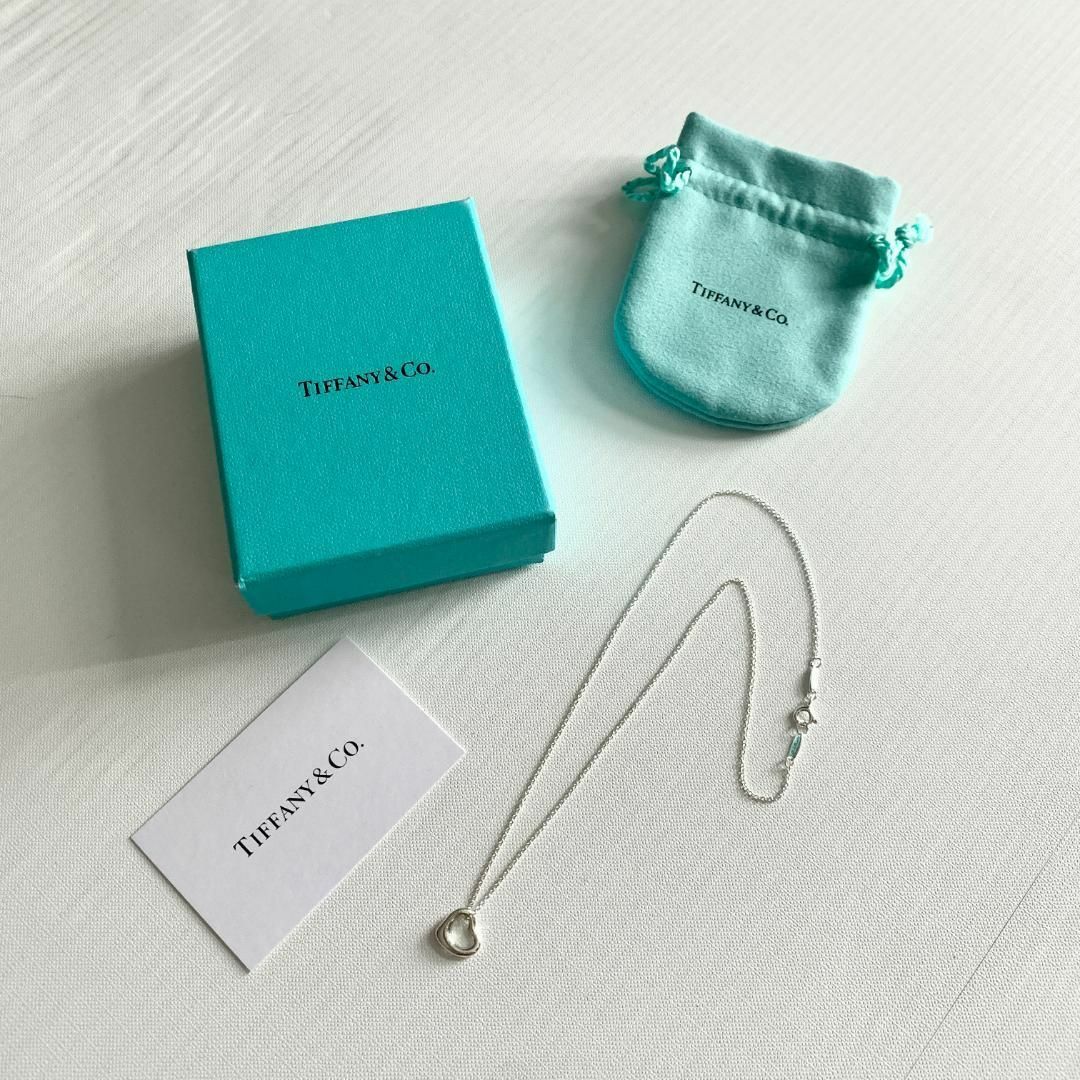 Tiffany & Co.(ティファニー)の極美品！大人気のXSサイズ！ティファニー ミニオープンハート ネックレス 925 レディースのアクセサリー(ネックレス)の商品写真