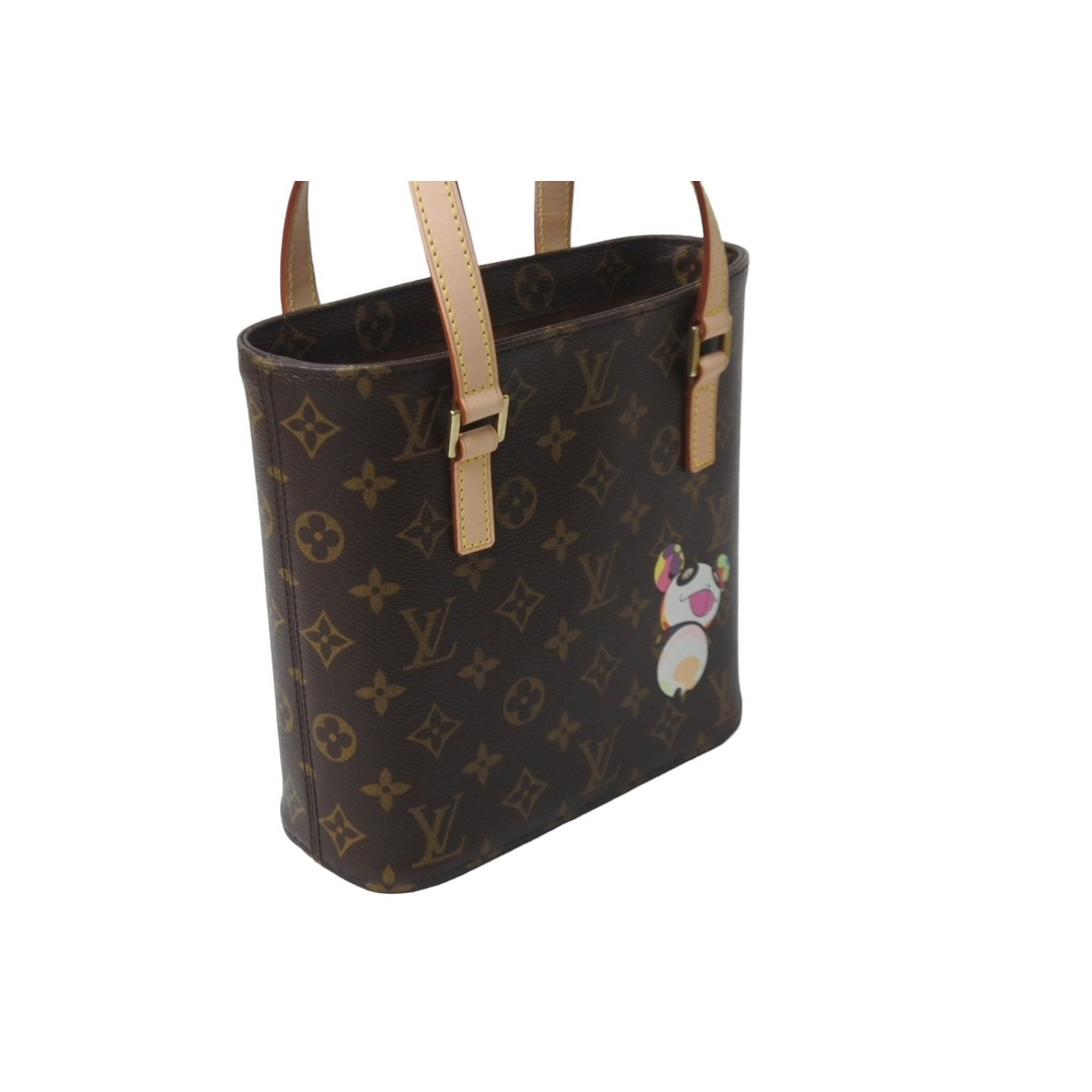 LOUIS VUITTON(ルイヴィトン)の新品同様 LOUIS VUITTON ルイヴィトン 村上隆 ハンドバッグ ヴァヴァンPM モノグラムパンダ M51173 ブラウン ゴールド金具 中古 62214 レディースのバッグ(ハンドバッグ)の商品写真