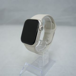 アップルウォッチ(Apple Watch)のスマホアクセサリー Apple Watch (アップルウォッチ) Series 8 GPSモデル 41mm A2770 スターライトアルミニウムケース スターライトスポーツバンド MNP63J/A(その他)