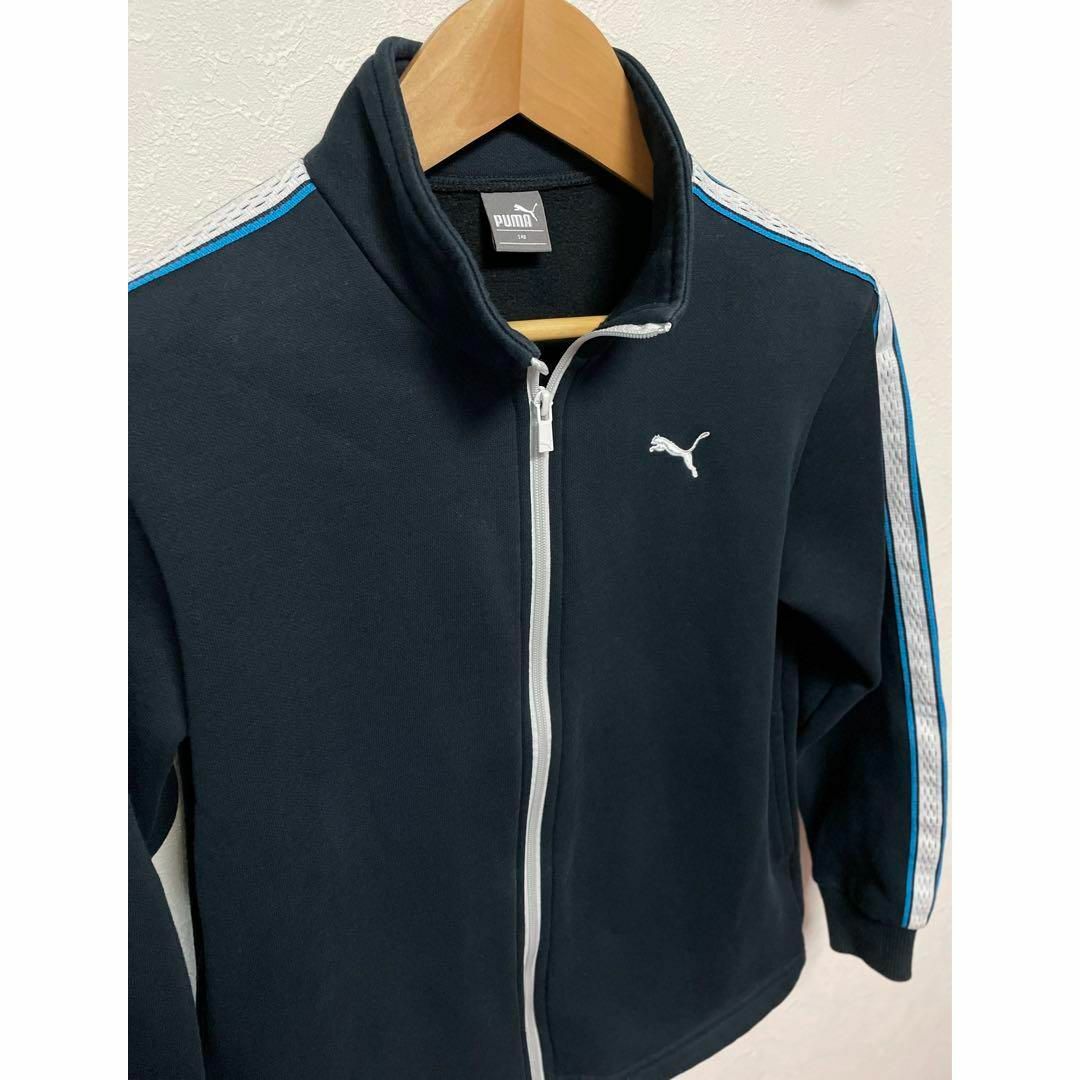 PUMA(プーマ)のPUMA プーマ ジャージ 140 黒 キッズ/ベビー/マタニティのキッズ服男の子用(90cm~)(その他)の商品写真