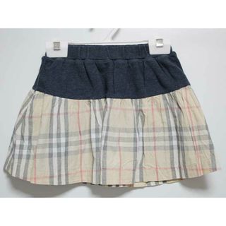 バーバリー(BURBERRY)の【春夏物 新入荷!】‡バーバリー/BURBERRY‡110cm スカート ベージュ系 リバーシブル【中古】子供服 キッズ kids 女の子 春夏 bottoms 904042(スカート)