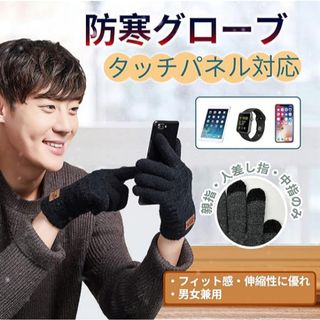 季節外大特価⭐️ 手袋 メンズ スマホ対応 防寒  タッチパネル スマホ 裏起毛(手袋)