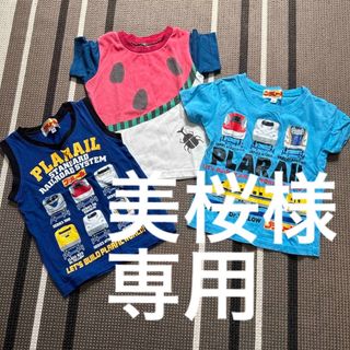 男児　夏服(Tシャツ/カットソー)