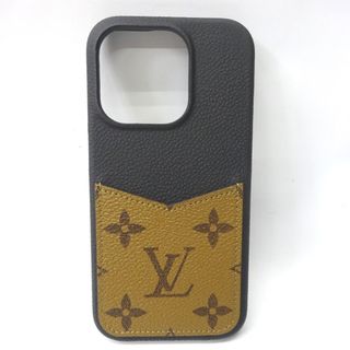 ルイヴィトン(LOUIS VUITTON)のルイ・ヴィトン 携帯電話用ケース
 スマホケース スマホカバー モノグラムリバース IPHONE バンパー 15 PRO M82889 Ft602121 中古(モバイルケース/カバー)