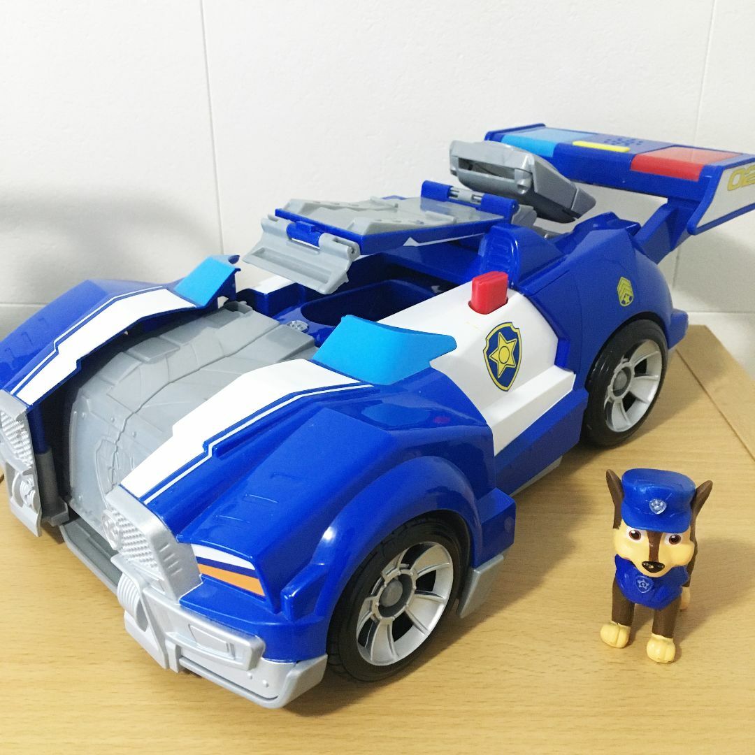 Takara Tomy(タカラトミー)のパウパトロール 2in1 トランスフォーミングクルーザー チェイスビーグル キッズ/ベビー/マタニティのおもちゃ(電車のおもちゃ/車)の商品写真