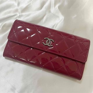 シャネル(CHANEL)のCHANEL ブリリアントマトラッセ　ピンク(財布)