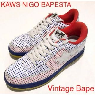 アベイシングエイプ(A BATHING APE)のエイプ Kaws カウズ ベイプスタ Nigo  29cm Bape 2006(スニーカー)