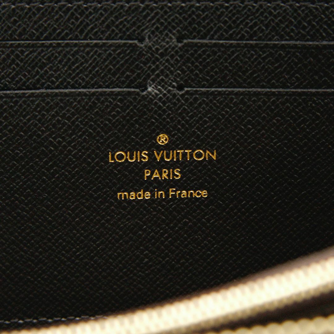 LOUIS VUITTON(ルイヴィトン)の良品 ルイヴィトン 長財布 モノグラム リバース ポルトフォイユ・クレマンス M82336 フランス製 ブラウン メンズ レディース レディースのファッション小物(財布)の商品写真