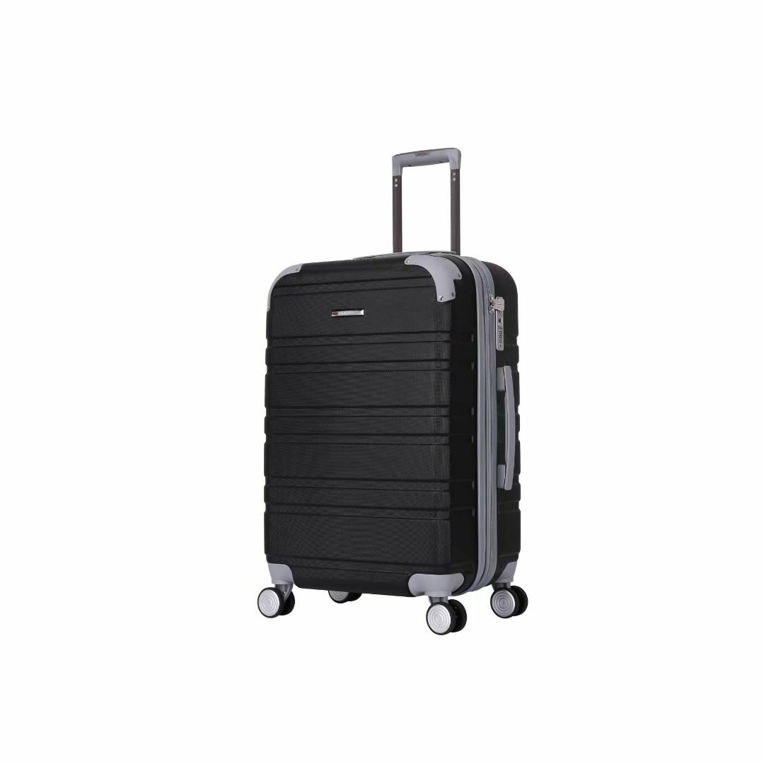 キャリーケース 黒 Mサイズ 新品 軽量 ダイヤルロック 静音 スムーズ 丈夫 レディースのバッグ(スーツケース/キャリーバッグ)の商品写真