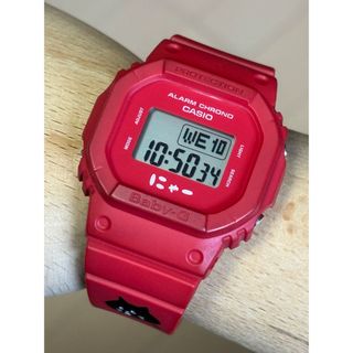 Baby-G - コラボ/G-SHOCK/ネネット/にゃー/baby-g/限定/スピード/時計/赤