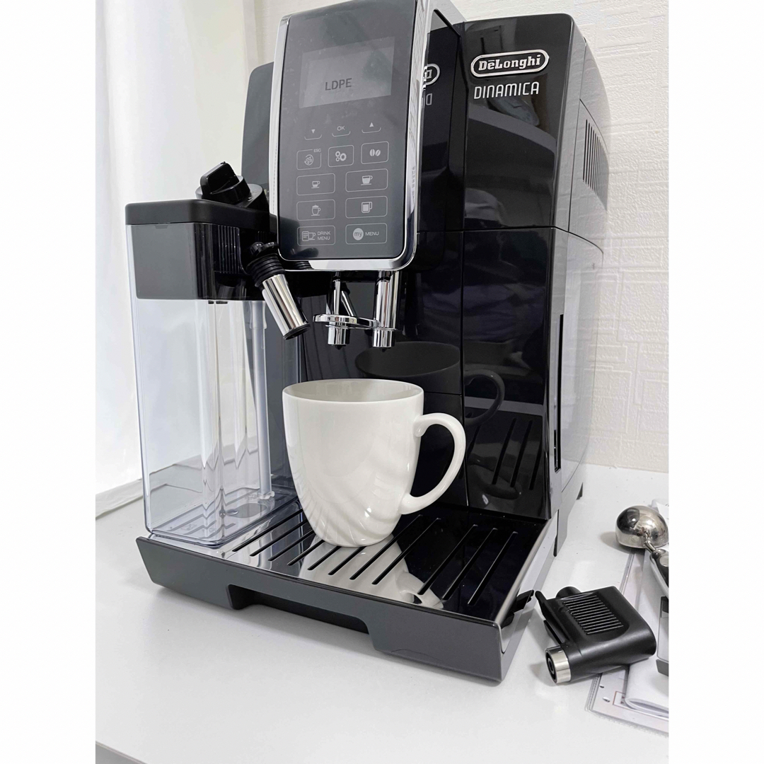 DeLonghi(デロンギ)のデロンギ　コーヒーメーカー　ECAM35055エスプレッソマシン スマホ/家電/カメラの調理家電(コーヒーメーカー)の商品写真