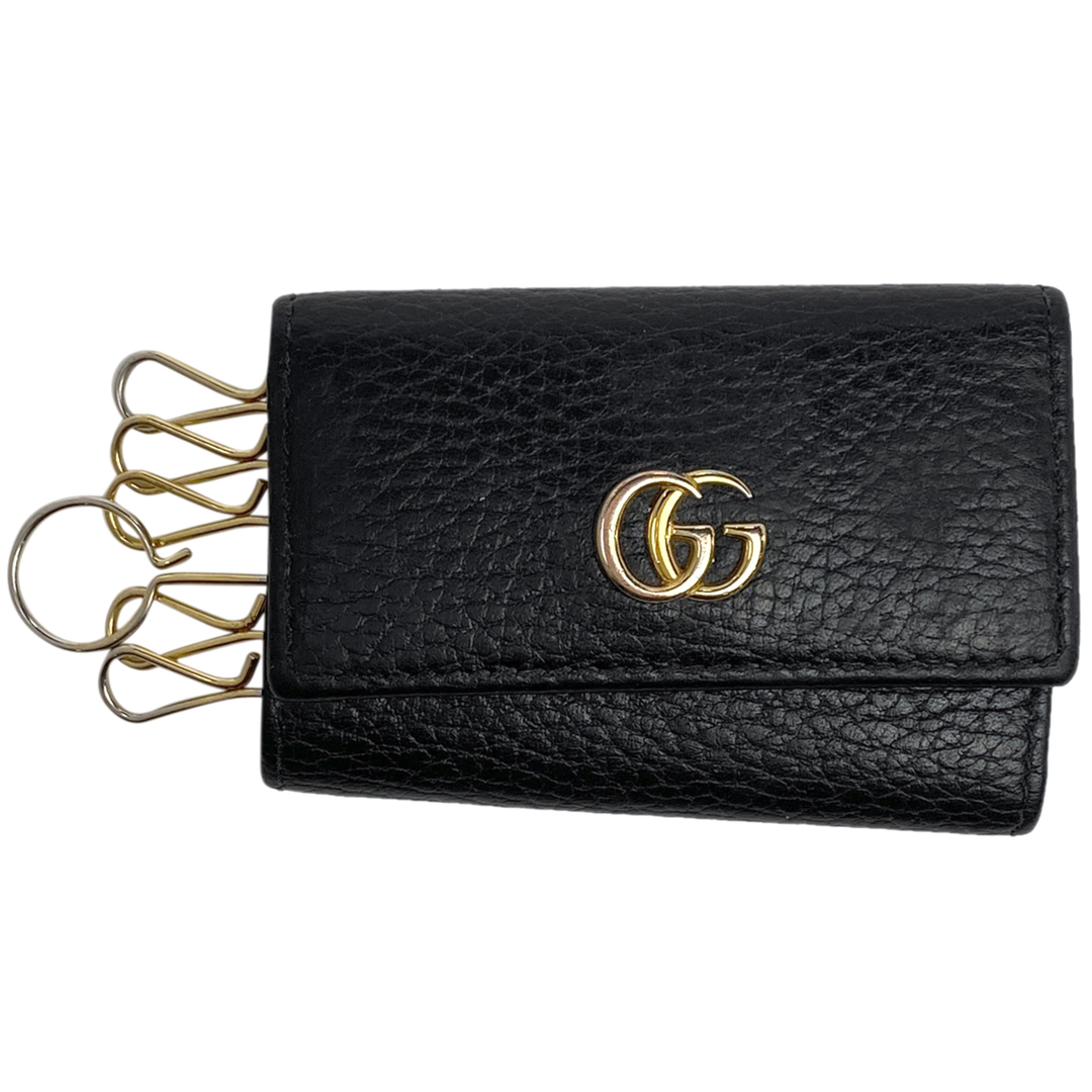 Gucci(グッチ)のグッチ GGマーモント 6連 キーケース レディース 【中古】 レディースのファッション小物(キーホルダー)の商品写真